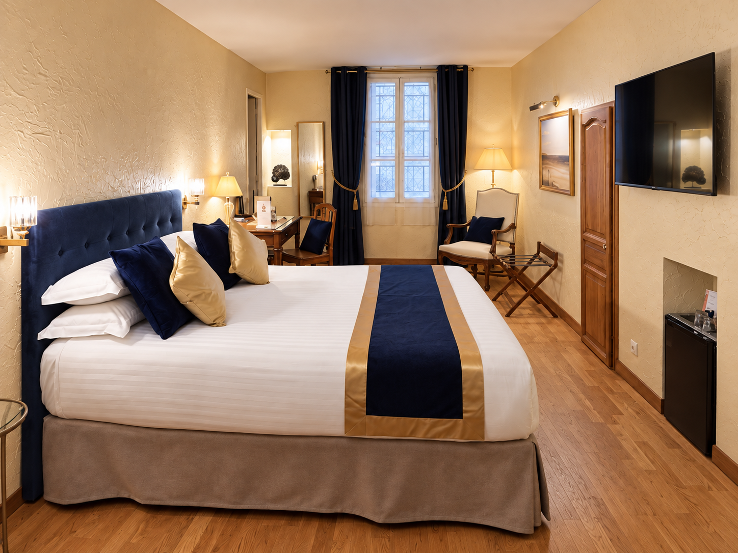 Chambre Luxe avec bain Balnéo ( Rez-de-chaussée )