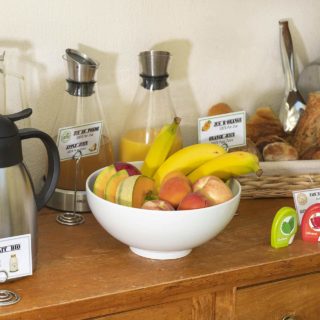 fruit breakfast organic locavore hotel Montpellier